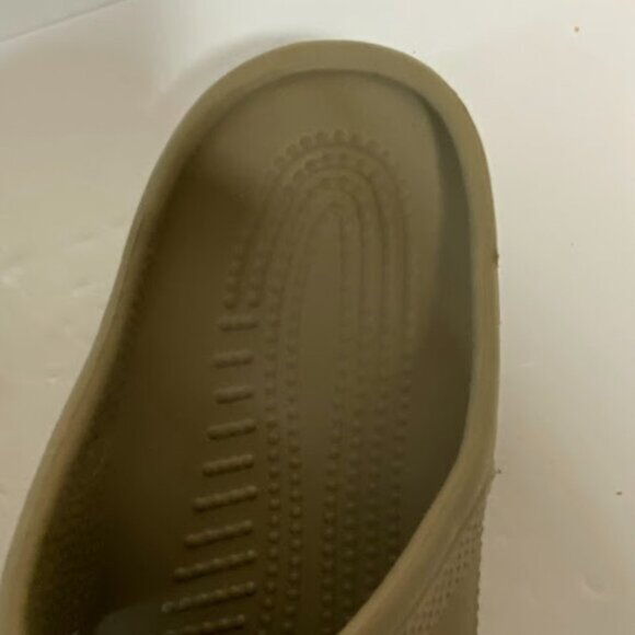 Crocs Classic Khaki Slides Clog Size Women's 8-9 Men's 6-7 - Picture 5 of 9